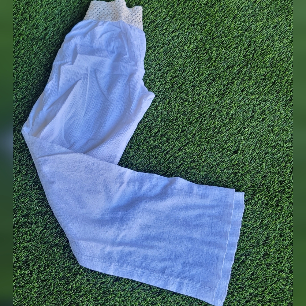 DUO Deal- Angel Kiss Size S Pants Duo - White & Cream - Picture 2 of 12